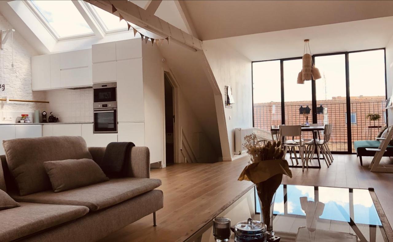 伊普尔Lichtrijke Loft Bij Restaurant Den Olifant公寓 外观 照片