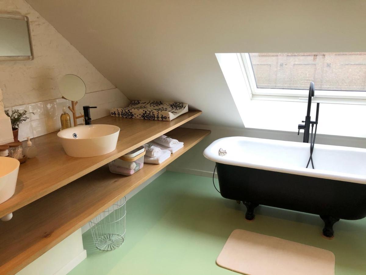 伊普尔Lichtrijke Loft Bij Restaurant Den Olifant公寓 外观 照片